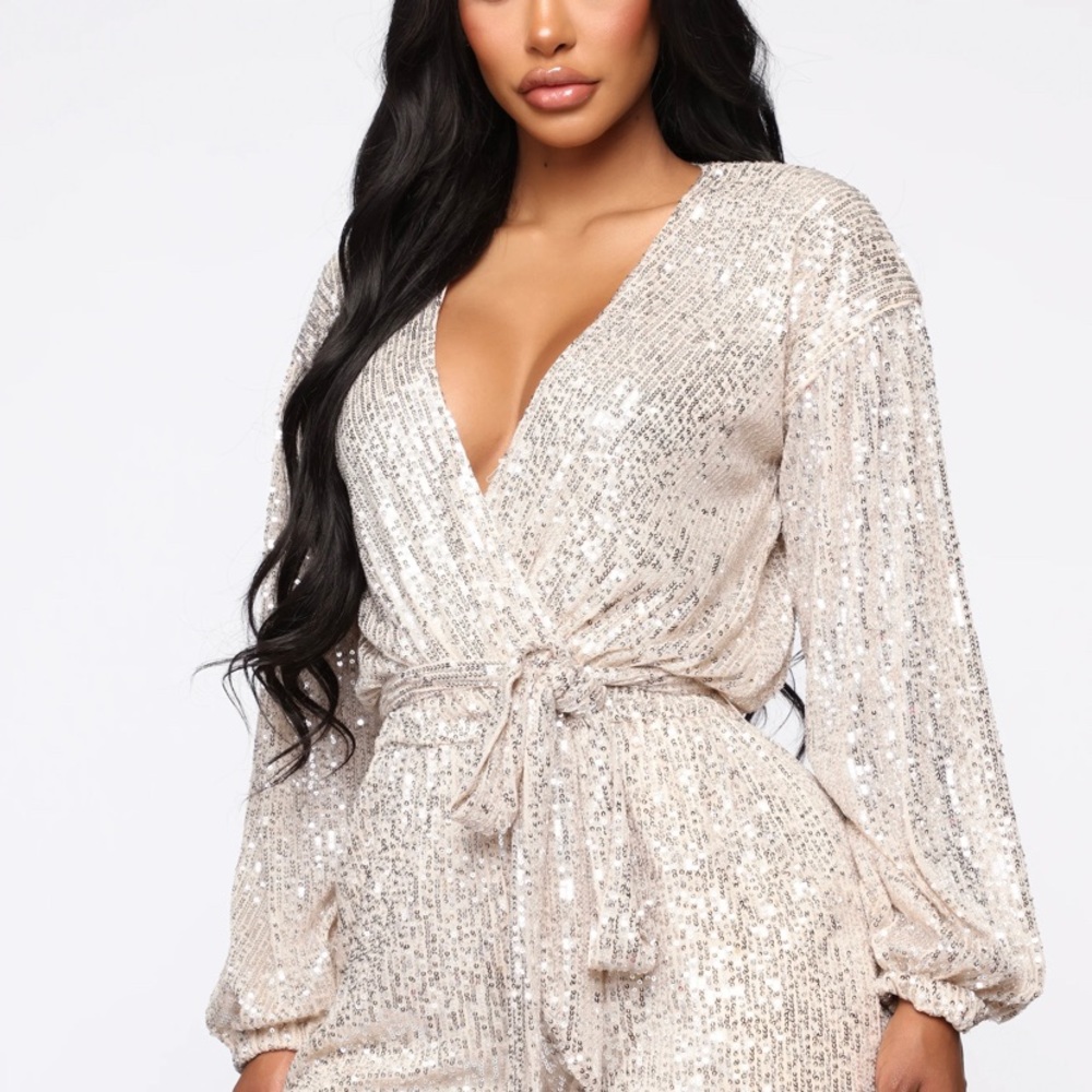 Sequins Romper